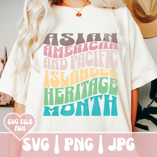 Asian American And Pacific Islander Heritage Month SVG, AAPIHM Svg, AAPIHM Png, Aapi Svg, Asian Svg, Hawaiian Svg, Print Sublimation