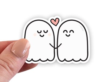 Halloween Ghost Sticker, Halloween Sticker, Halloween Stickers, Halloween Laptop Sticker, Halloween Vinyl Stickers, Fall Sticker, Boo Sticke
