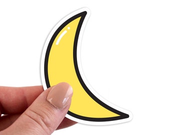 Pegatinas de la luna, pegatina de la luna, pegatina del ordenador portátil de la luna, pegatinas del ordenador portátil de la luna, pegatinas del vinilo de la luna, calcomanía de la luna, pegatina del ordenador portátil