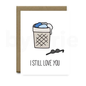 Funny Anniversary Card, Funny Anniversary Card Girlfriend, Funny Anniversary Card Girlfriend, Valentine's Day Card, Valentine's Day Gift Her image 1