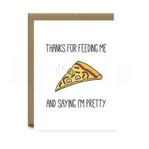 Tarjeta de pizza divertida, novio de tarjeta de aniversario divertido, novia de tarjeta de aniversario divertido, tarjeta de aniversario divertido para novio, aniversario Hus
