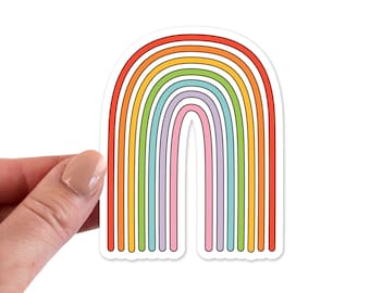 Rainbow Stickers, Rainbow Sticker, Rainbow Laptop Sticker, Rainbow Vinyl Stickers, Rainbow Sticker, Rainbow Stickers, Rainbow Die Cut Sticke