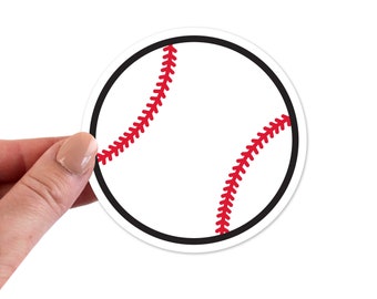 Baseball Stickers, Baseball Sticker, Baseball Laptop Sticker, Baseball Vinyl Stickers, Sport Sticker, Sports Sticker, Sports Stickers