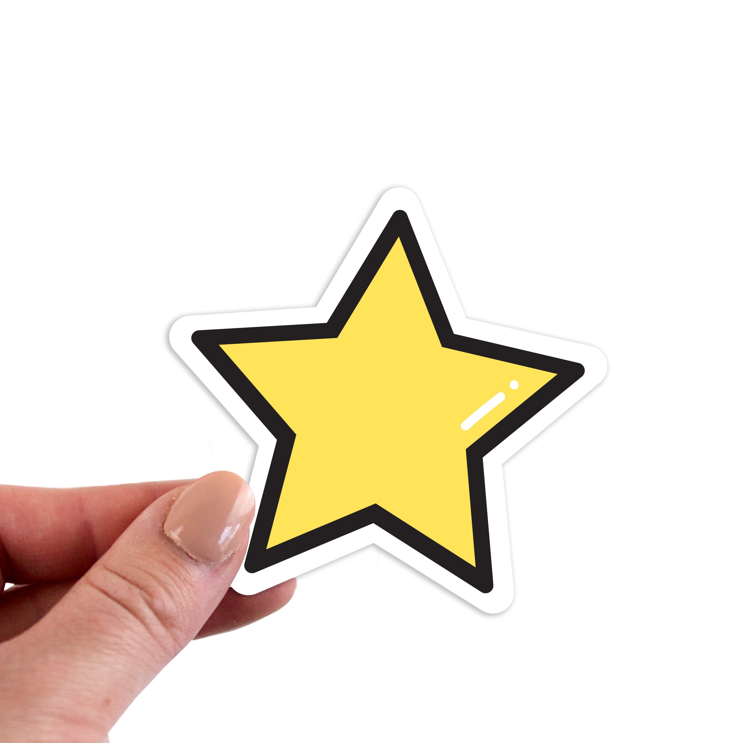 Star Stickers, Star Sticker, Star Laptop Sticker, Star Laptop