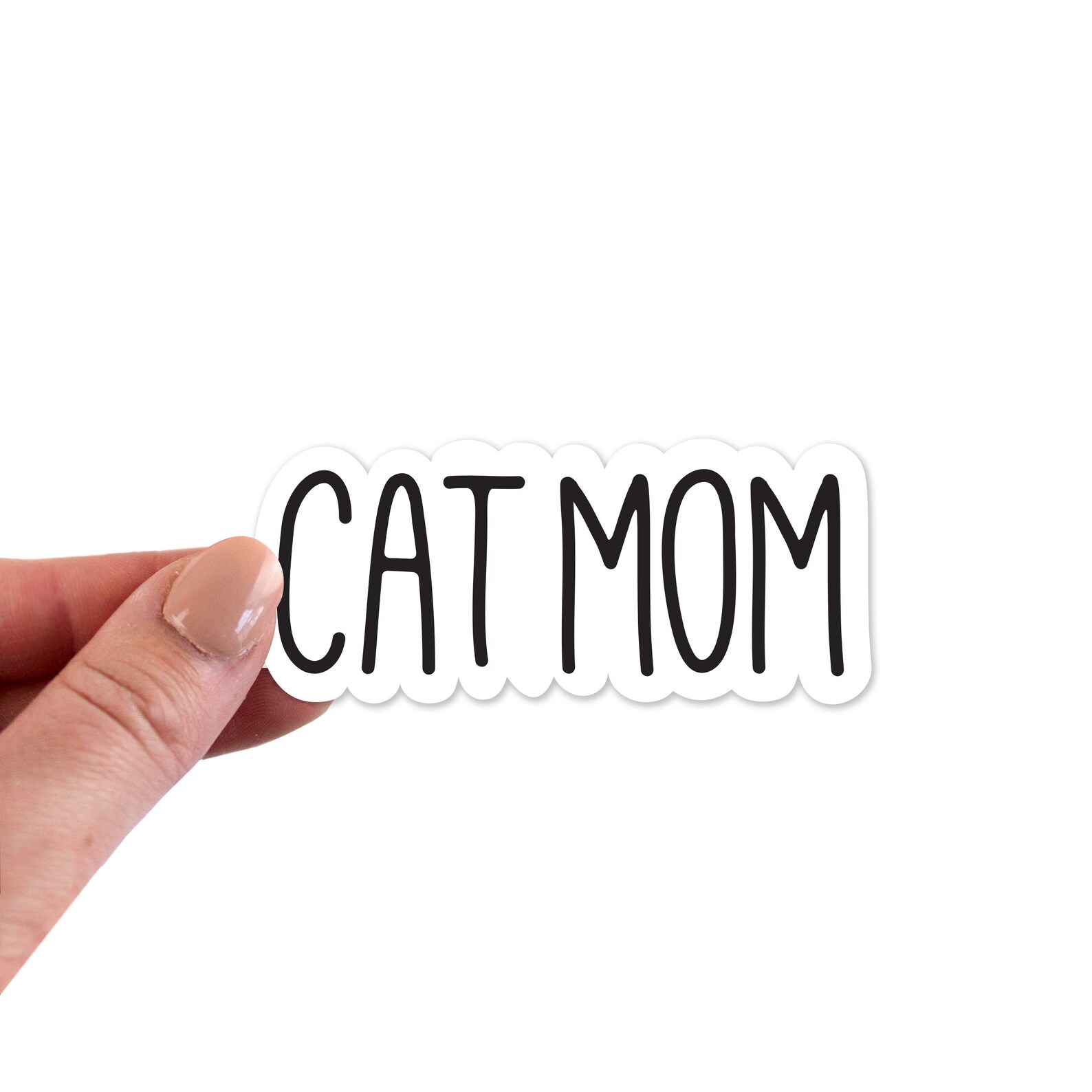 Cat Mom Vinyl Decal Sticker For Car,window,truck,van,camper,laptop,etc