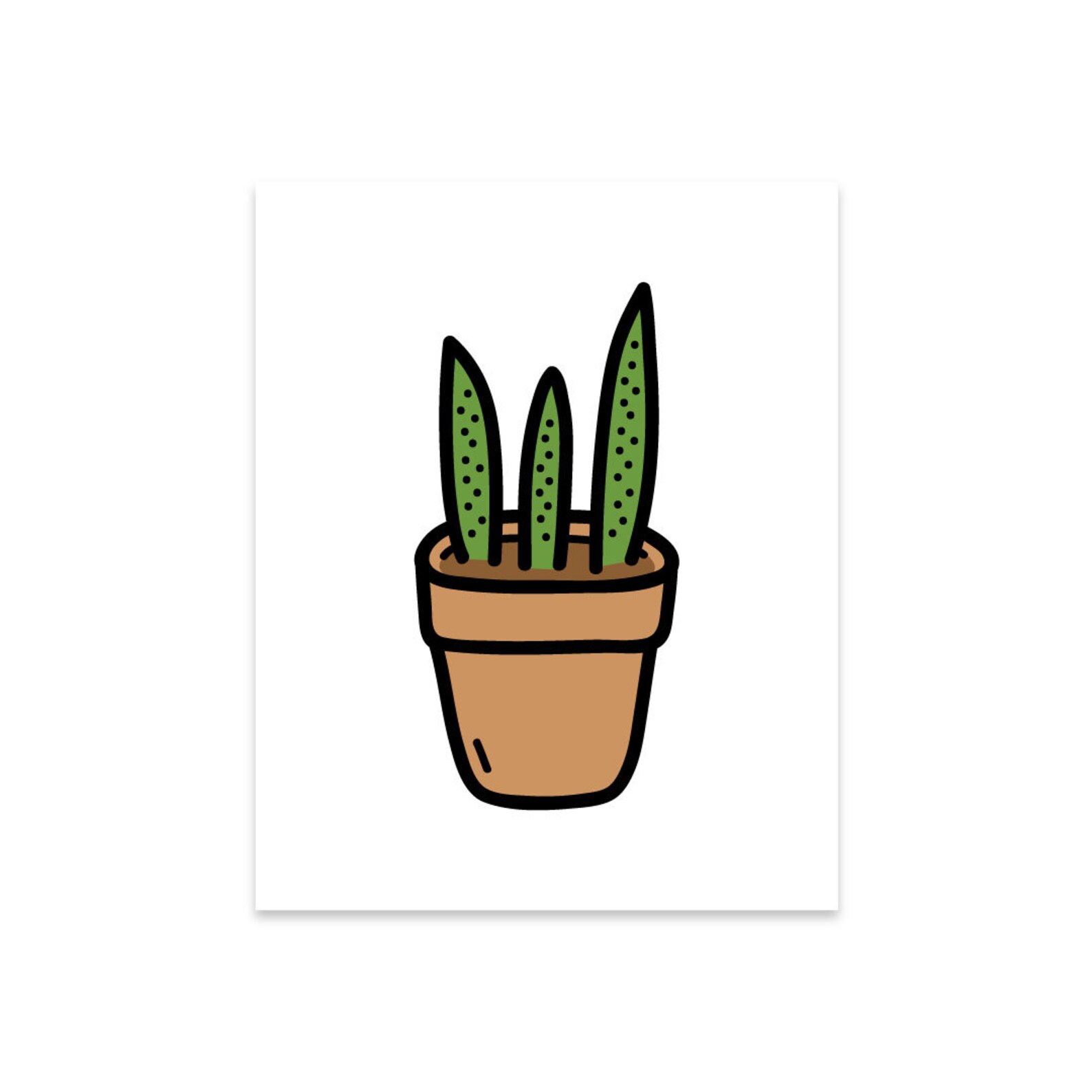 8x10 Aloe Print Botanical Print Cactus Print Plant Print - Etsy