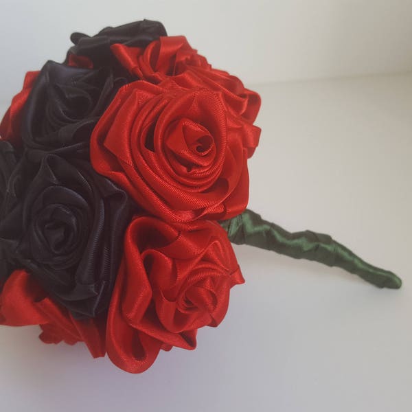 Shop Ribbon Rose Bouquet Online - Etsy