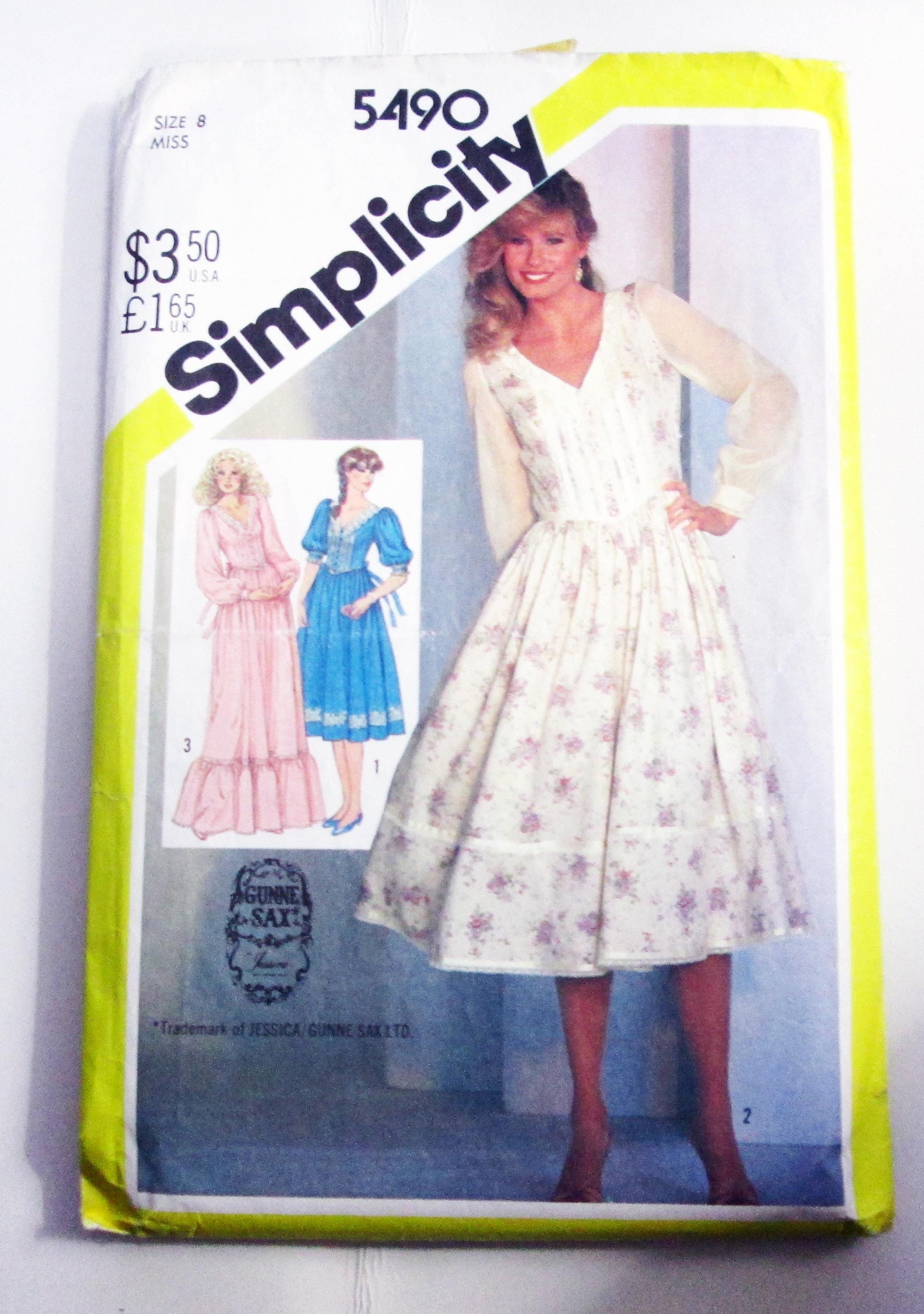 Gunne Sax by Jessica - Etsy 70s vintage gunne sax デニム×キルト