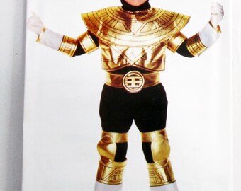 1990s Power Rangers Zeo Halloween Costume Cosplay sewing pattern Butterick 4657 Size XS S M L UNCUT FF Super Hero