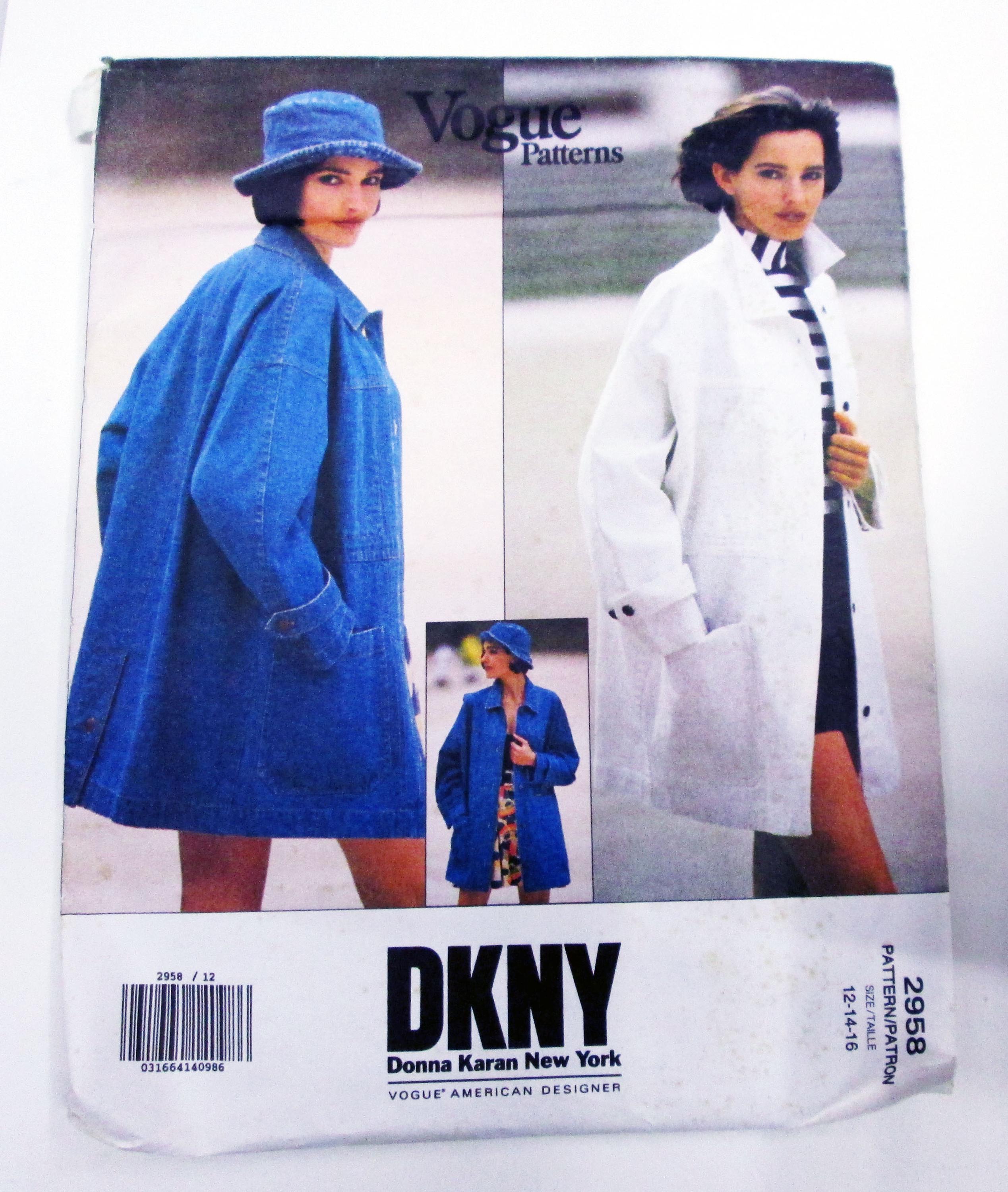 DKNY ブラック ウールオーバーコート/ビンテージ古着 レディース 古着 90s シンプル シルバー フック ボタン ベタ