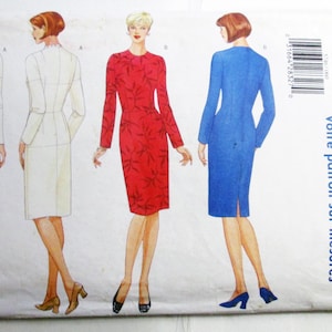 Fitted Sloper Shell Dress Fitting sewing pattern Butterick 5746 5627 Size 6  UNCUT FF