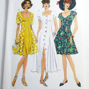 90s maxi dress pattern Patterns 44 Standard Sizes ILLUSION PROM DRESSES Blue Satin Cowl Neck Size:PXL