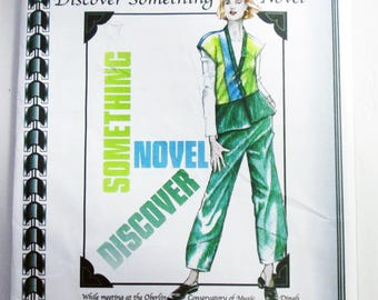 Ankle Capri Pants Color Block Vest sleeveless wearable art sewing pattern Cutting Line Designs 12110 UNCUT FF