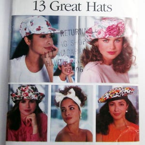 Flower Hat 90s - Etsy