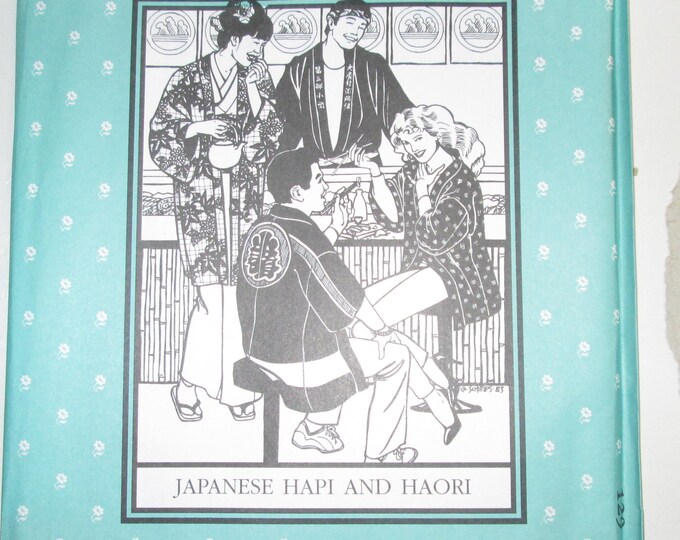 Japanese Hapi and Haori Pattern Ethnic SCA Reenactment Formal Tabi ...