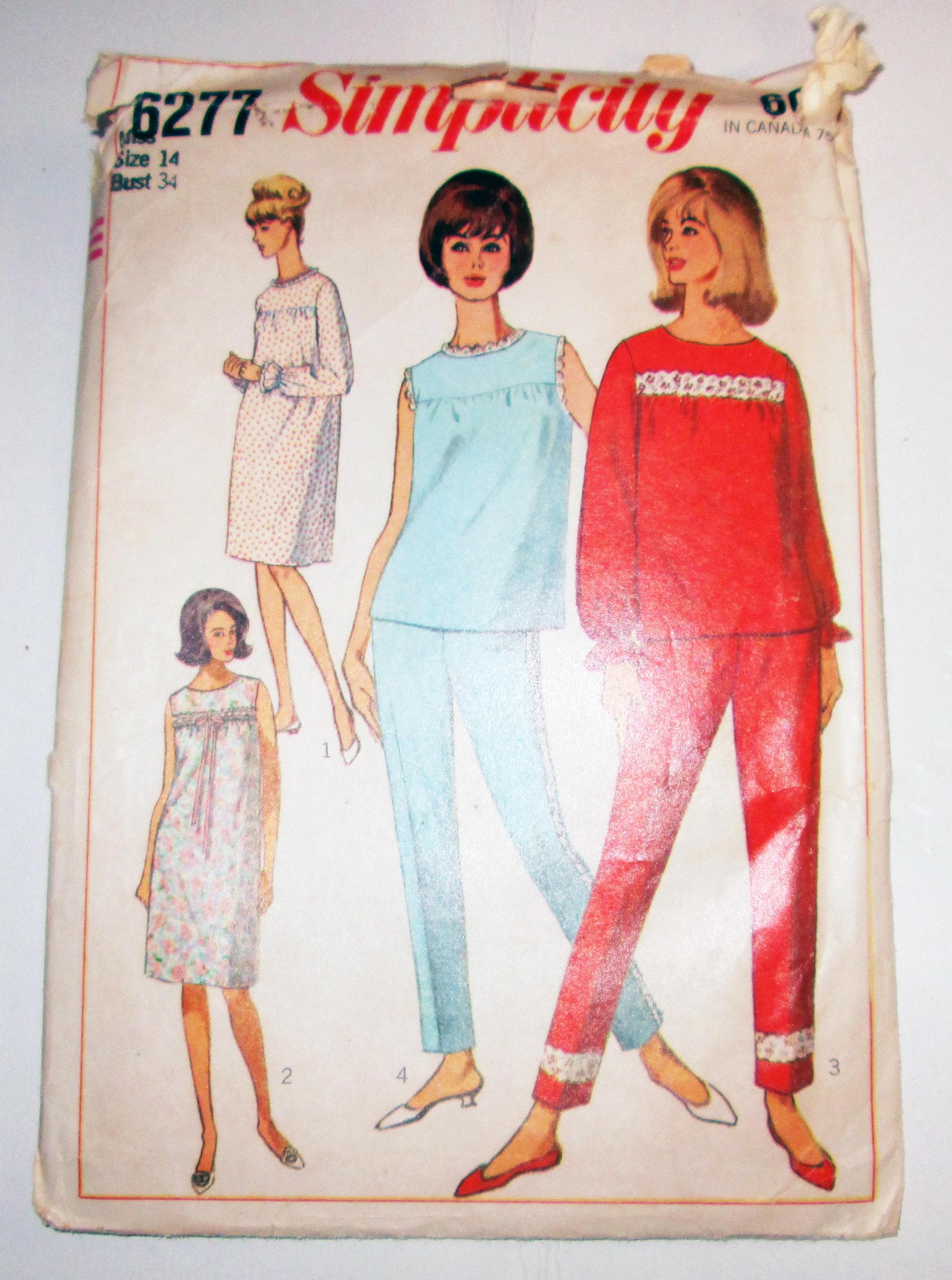 1960s Sleepwear - Etsy