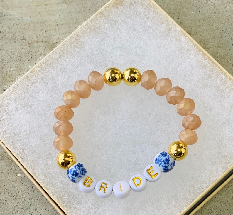 Bridal Jewelry Gift for Bride on Wedding Day Jewelry Personalized Name