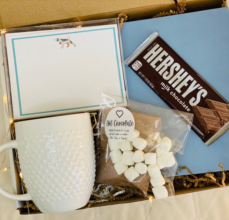 Gift Box for Men Thank You Gift Basket With Notecards Condolences Gift