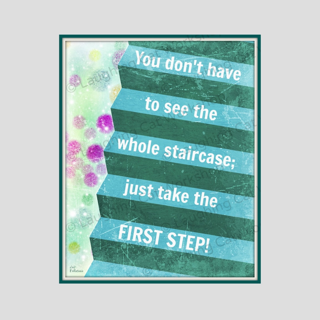 Mental Health Education Poster Back to School Art Print Positive Office ...