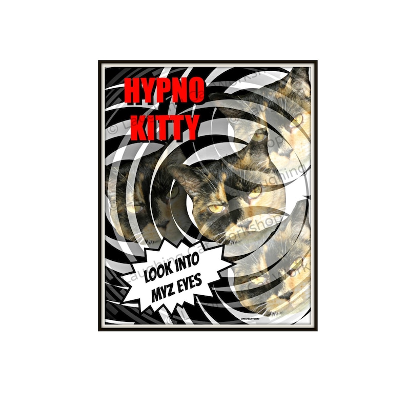 Funny Cat Meme Grumpy Cat Art Print Old School Comics Cat Wall Etsy