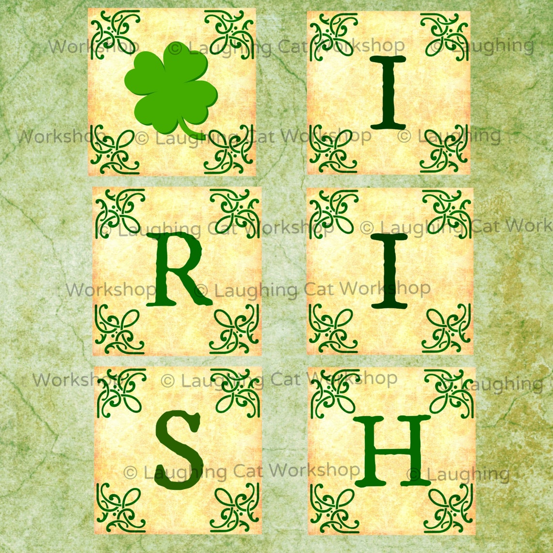 St Patricks Day Banner Printable St Patricks Day Banner Luck of the ...