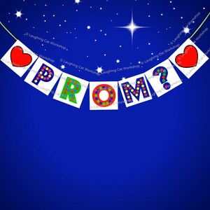 Prom Download promposal printable prom sign high school prom invite Ask to prom banner junior senior prom Heart girlfriend prom invitation