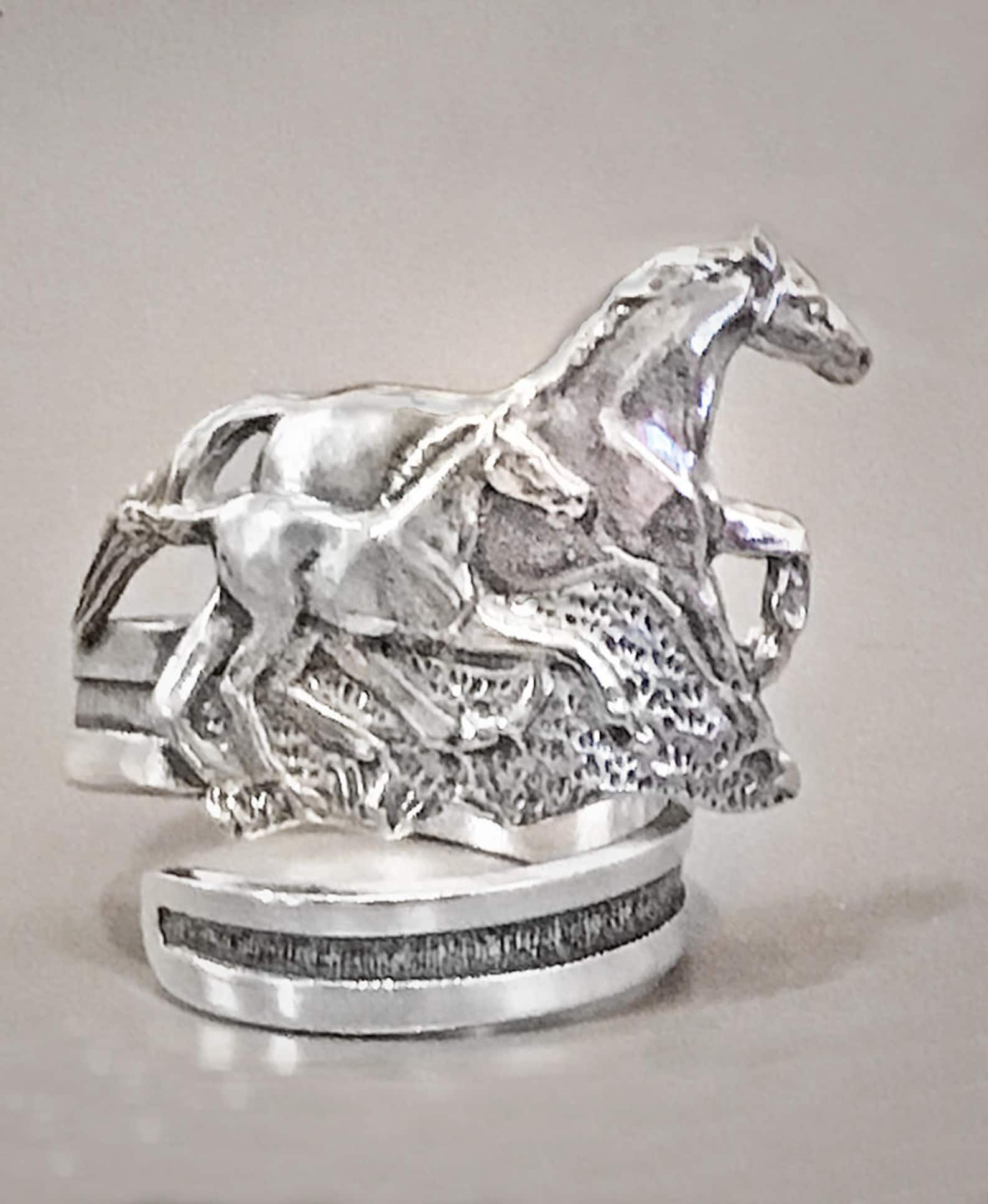 Horse Lady Gifts Home and Living Decor Mare & Foal Napkin Etsy