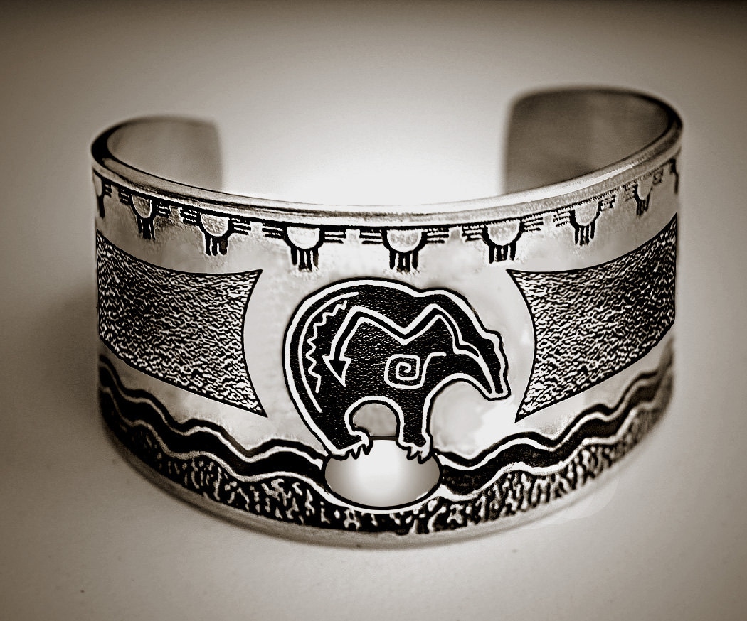 ブレスレット Mini Navajo Bear Bracelet #7965 NTVB270-