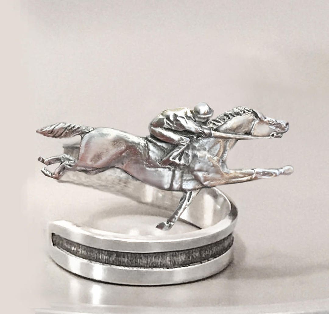 Horse Lady Gifts Home and Living Decor Race Horse Pewter Etsy