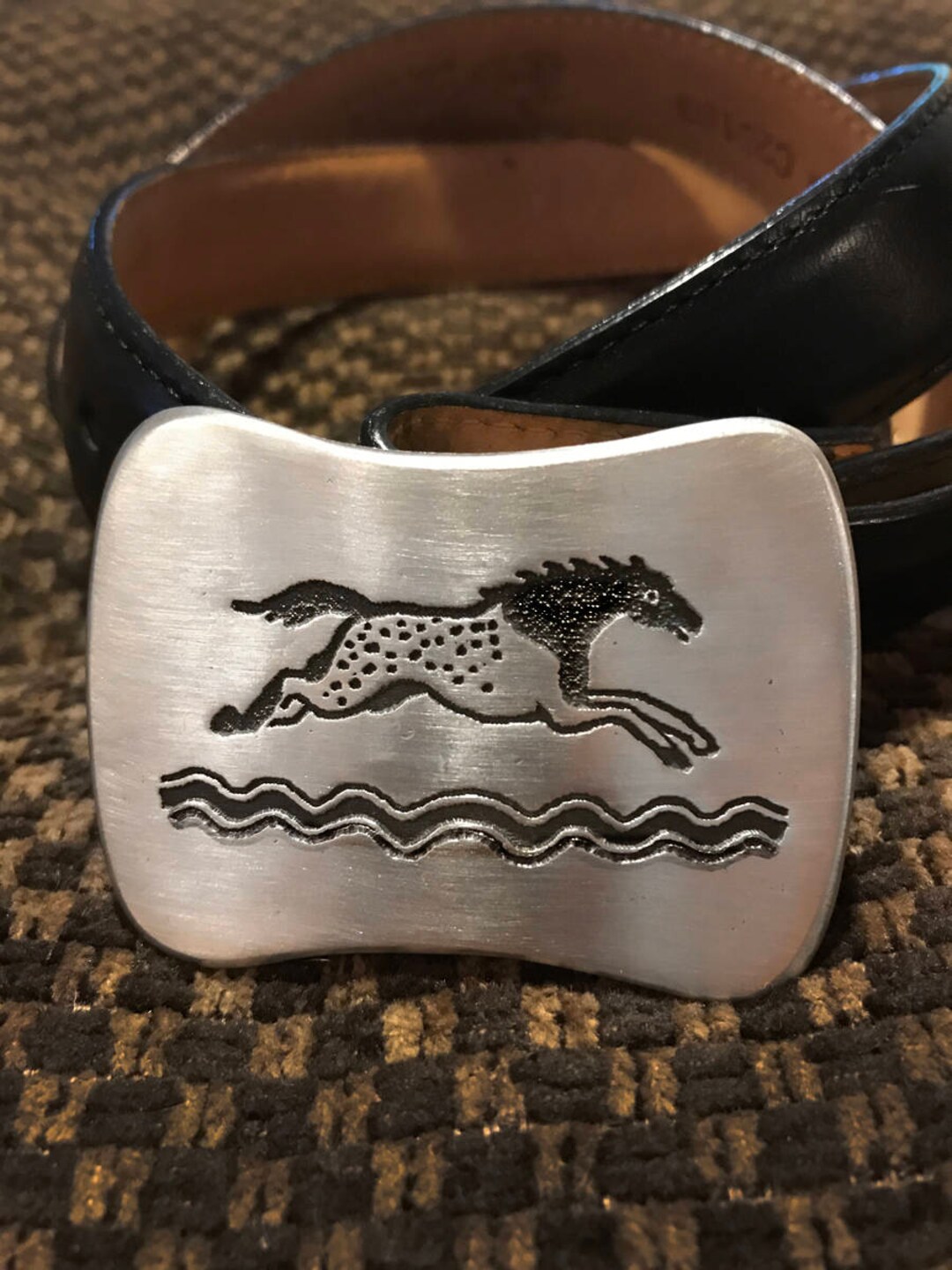 Horse Lady Gifts Apparell Appaloosa Belt Buckle Native Etsy