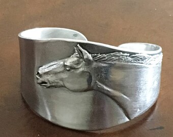 Horse***silver Plated Link Bracelet 70SM1 BT T - Etsy