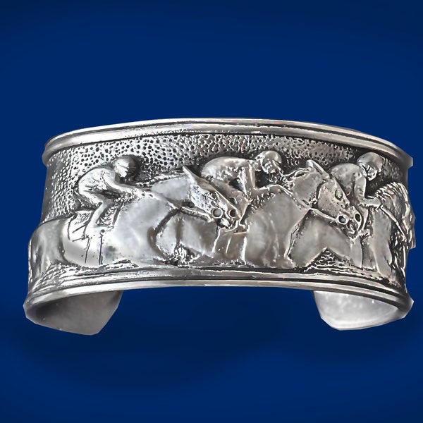 Horserace Race Day cuff bracelet