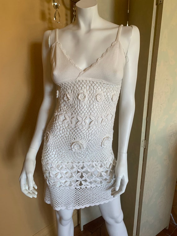 Crocheted Beach Cover-up or Mini