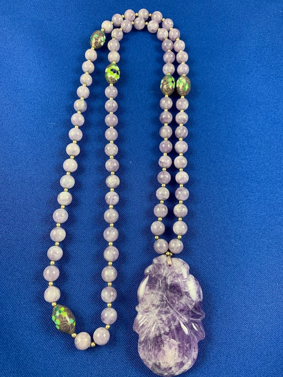 Natural Amethyst Necklace - image 3