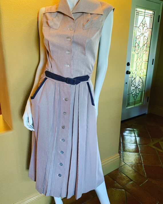 Sun and Fun Togs, 40’s-50’s two-piece skirt and to