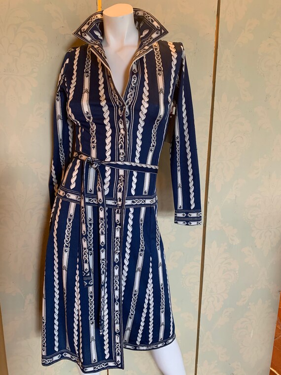 Blue & White Summer Chemise