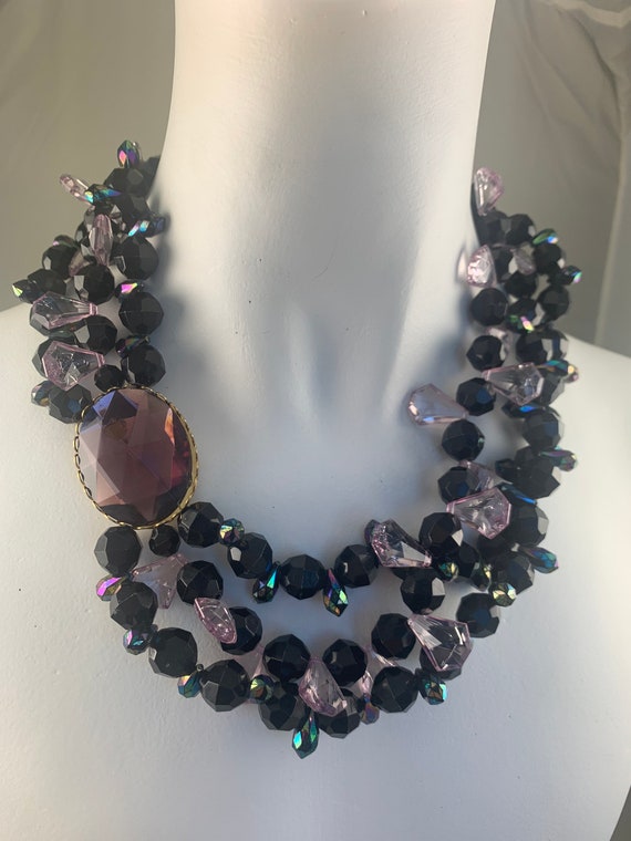 Lovely Lucite Necklace