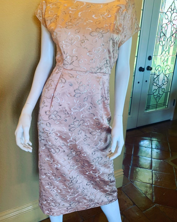 Champagne Lady Wiggle Dress