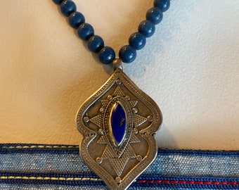 Vintage Persian Lapis Lazuli Necklace