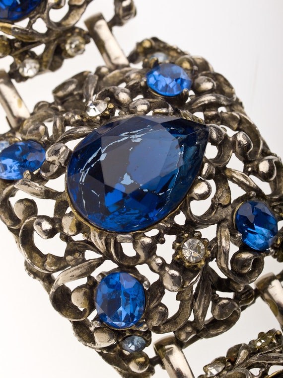 Chunky Sapphire Bracelet - image 3