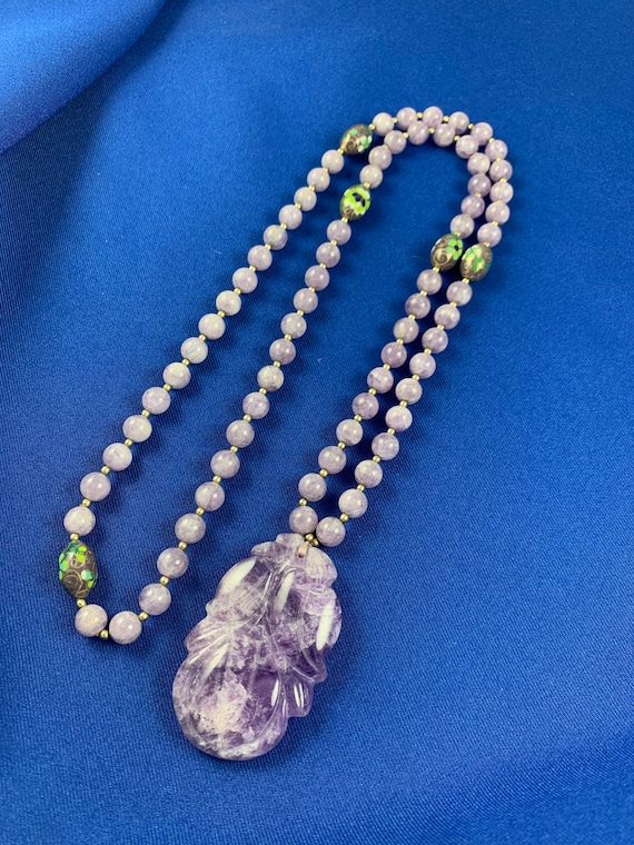 Natural Amethyst Necklace - image 2