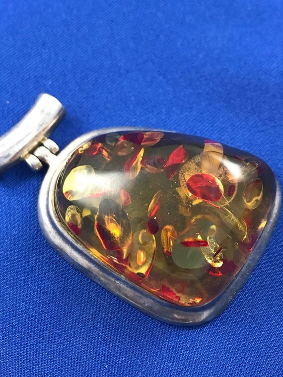 Gorgeous Amber Statement Pendant - image 1