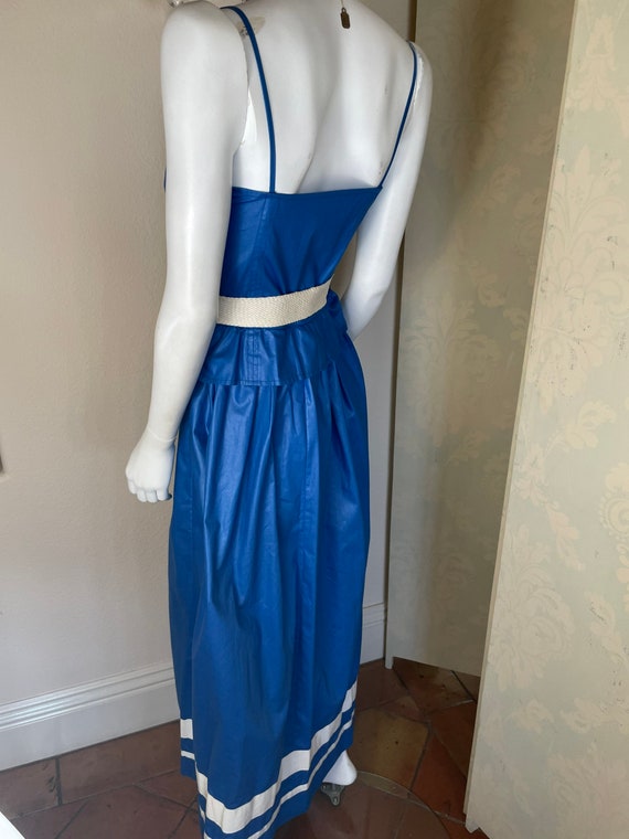 70s Mollie Parnis by Morty Sussman maxi dress View 3