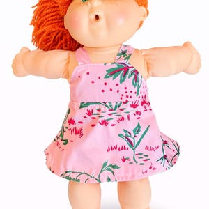 Cabbage Patch Clothes, Fits 16 Inch Girl Doll, Pink Tropical Dress