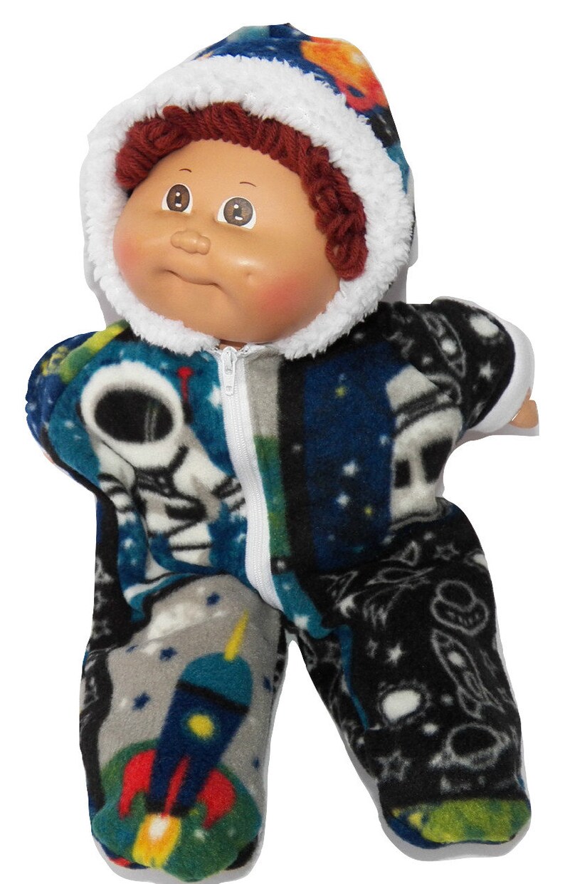 black astronaut cabbage patch doll