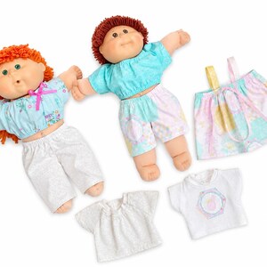 Cabbage Patch Clothes, Fits 16 Inch Girl Doll, MIX and MATCH, Choose, Turquoise Pink Collection