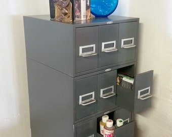 Steel Filing Cabinet Etsy