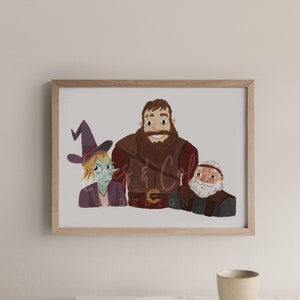 The Adventure Zone Art Print  |  Digital Download