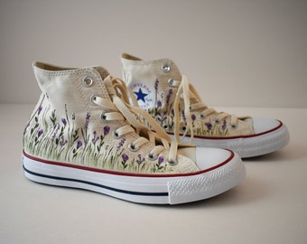 sunflower painted converse