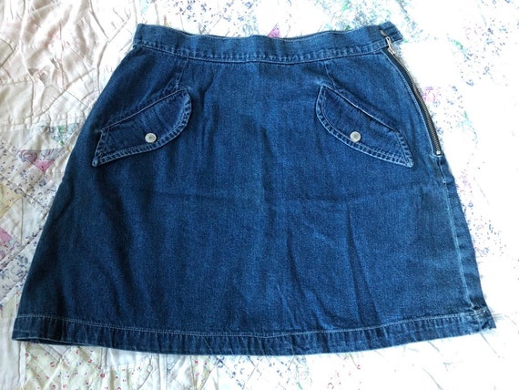 esprit denim skirt